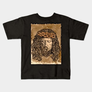 Jesus Christ face vintage Kids T-Shirt